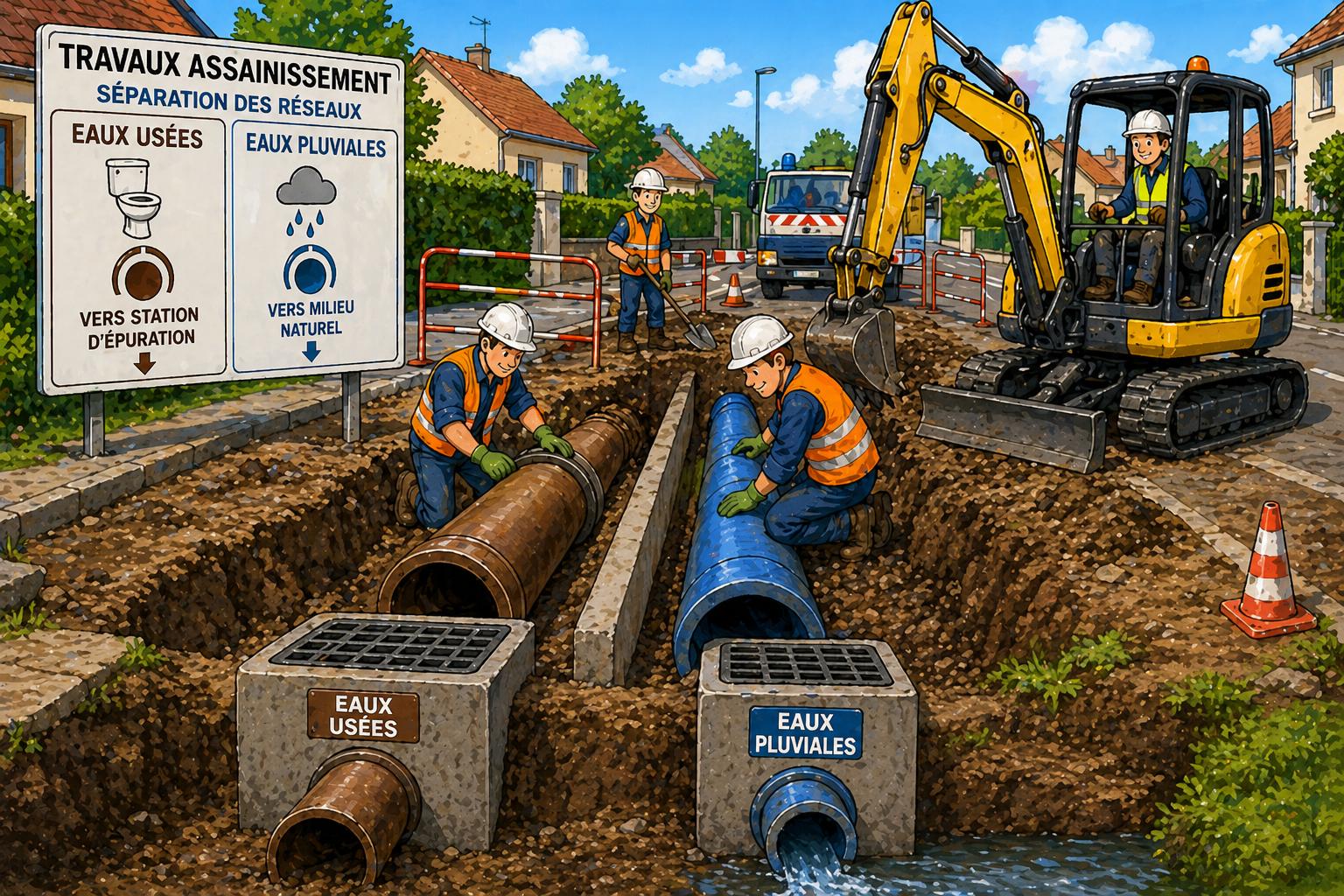 Travaux d'Assainissement